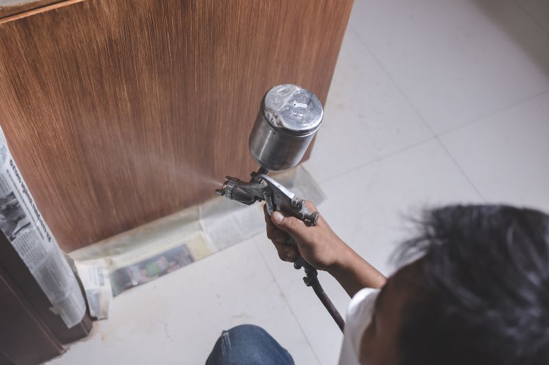 Cabinet Refinishing Process